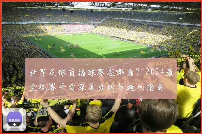 世界足球直播球赛在哪看?2024最全观赛平台深度分析与避坑指南